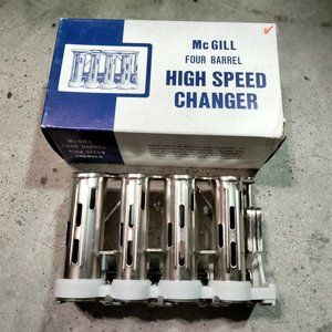 McGill Four Barrel High Speed Coin Changer Conductor Newsboys Model A1 NO BUMPER
